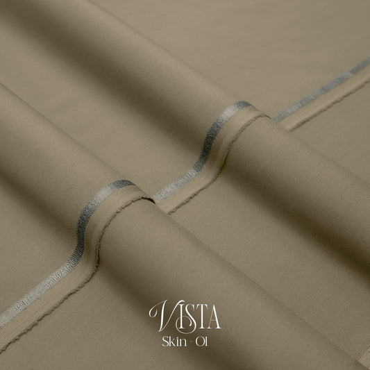 Vista Unstitched Fabric - Premium Wash & Wear