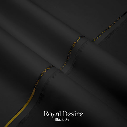 Royal Desire – Premium Soft Cotton Black 04