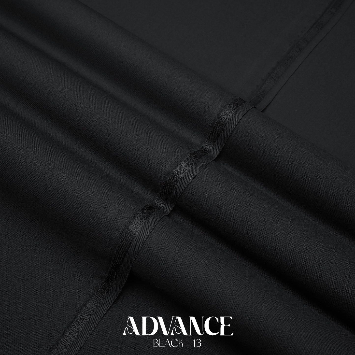Advance Black 13 – Premium Wash & Wear Fabric
