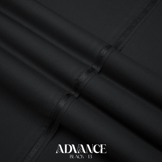 Advance Black 13 – Premium Wash & Wear Fabric
