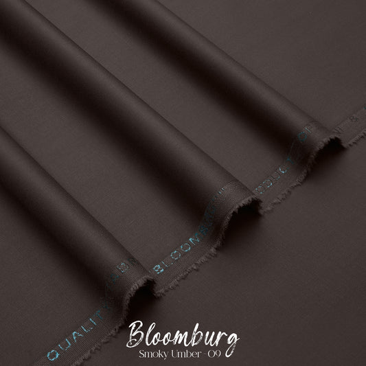 Bloomberg Smoky Umber O9 – Premium Wash & Wear Fabric