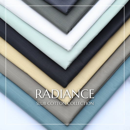 Radiance Slub Cotton Collection - 100% Cotton